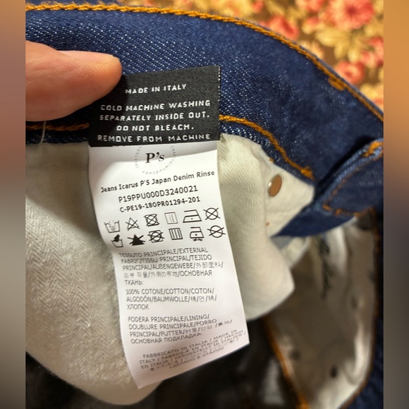 President’s Mens Blue‎ Luxury Japanese Selvedge Jeans Denim 34 - Picture 12 of 12